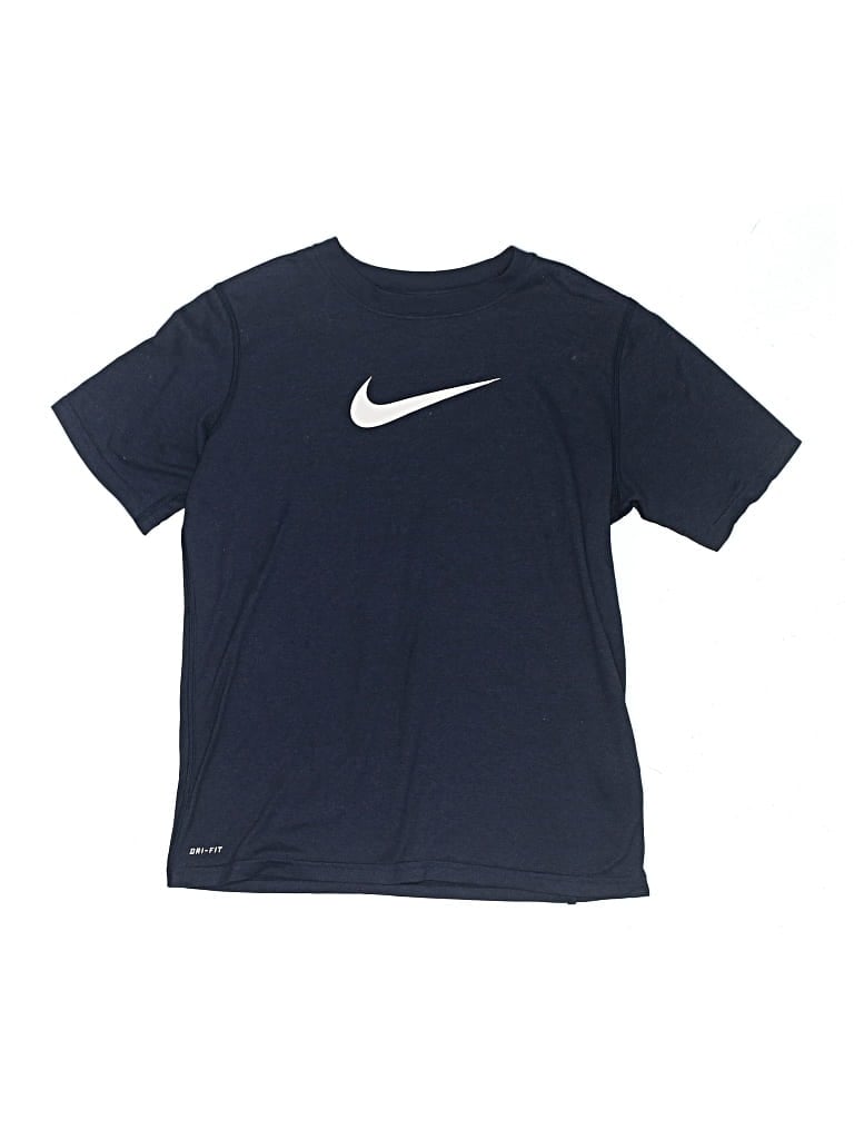 Pre-owned Nike Kids' Active T-shirt In Blue