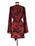 VICI 100% Polyester Paisley Burgundy Cocktail Dress Size M - photo 2