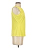 Calvin Klein Yellow Sleeveless Blouse Size P (estimated, petite) - photo 4