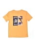 Under Armour 100% Polyester Print Orange Short Sleeve T-Shirt Size 4T - photo 1