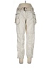 CALVIN KLEIN JEANS Ivory Cargo Pants Size 10 - photo 1