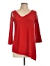 Last Tango Red 3/4 Sleeve Top Size L - photo 1