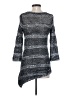 INC International Concepts Stripes Black Silver Pullover Sweater Size XS - photo 2