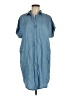 Thread & Supply 100% Lyocell Blue Casual Dress Size M - photo 1