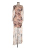 No Comment Graphic Tan Cocktail Dress Size M - photo 1
