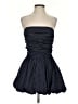 Akira Stripes Blue Cocktail Dress Size S - photo 1