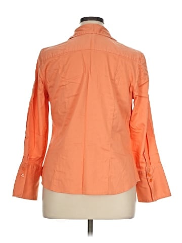 Lane Bryant 3/4 Sleeve Button-Down Shirt (view 2)