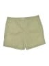J.Crew 100% Cotton Solid Green Khaki Shorts Size 14 - photo 1