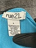 rue21 Solid Teal Casual Dress Size L - photo 7