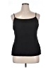 Style&Co 100% Polyester Black Tank Top Size XL - photo 1