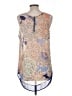 Daniel Rainn 100% Polyester Blue Sleeveless Blouse Size L - photo 2