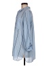 Alfani 100% Polyester Stripes Blue Long Sleeve Blouse Size M - photo 5