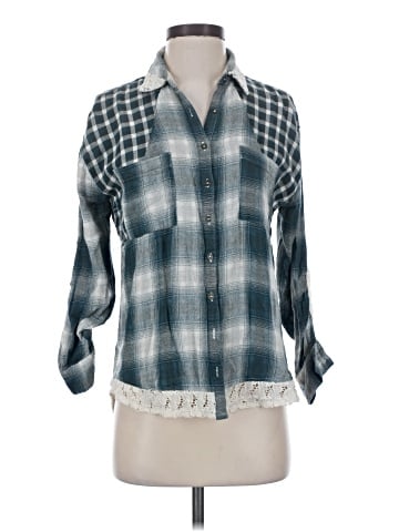 Tru Luxe Jeans 3/4 Sleeve Blouse (view 1)
