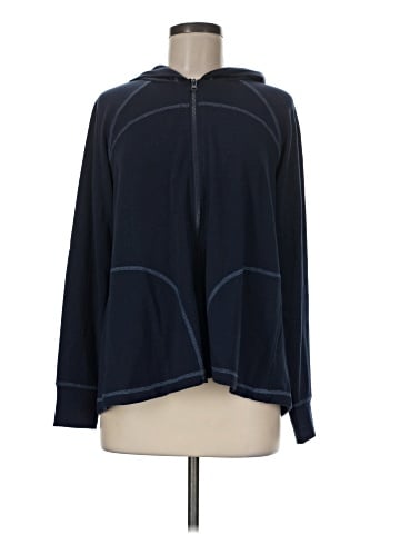 DG^2 by Diane Gilman Zip Up Hoodie (view 1)