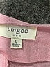 Umgee Pink Short Sleeve Blouse Size L - photo 7