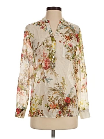 Haute Hippie Long Sleeve Blouse (view 1)