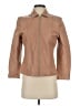 Unbranded 100% Leather Solid Tan Jacket Size EU 36 / US 6 - photo 1