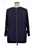 MICHAEL Michael Kors Blue 3/4 Sleeve Top Size XL - photo 2