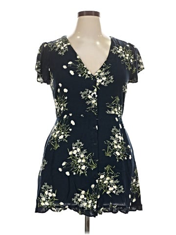 Blue Rain Casual Dress (view 1)