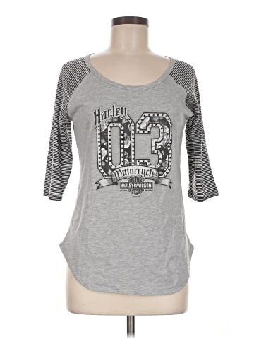 Harley Davidson 3/4 Sleeve Top (view 1)