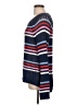 Talbots 100% Cotton Stripes Blue Pullover Sweater Size L - photo 5