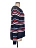 Talbots 100% Cotton Stripes Blue Pullover Sweater Size L - photo 4
