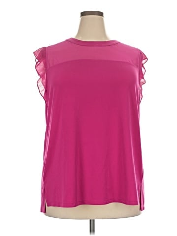 Worthington Sleeveless Blouse (view 1)