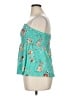 Torrid Teal Sleeveless Blouse Size 1X Plus (1) - photo 5