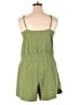 Abercrombie & Fitch Solid Green Romper Size XL (tall) - photo 2