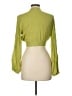 Lyaner Green 3/4 Sleeve Blouse Size L - photo 2