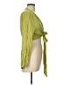 Lyaner Green 3/4 Sleeve Blouse Size L - photo 4