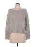 bryn WALKER Metallic Silver Pullover Sweater Size L - photo 1