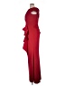 Xscape Solid Red Cocktail Dress Size 16 - photo 5