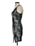 Soprano Metallic Silver Cocktail Dress Size XS - photo 5