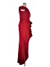 Xscape Solid Red Cocktail Dress Size 16 - photo 4