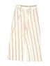 Btween Stripes Ivory Casual Pants Size 4 - photo 1