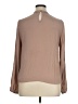 Monteau 100% Polyester Tan Long Sleeve Blouse Size XL - photo 2