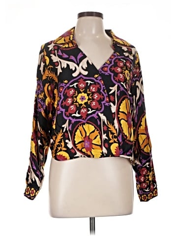 Haute Hippie Long Sleeve Blouse (view 1)