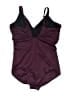 Miraclesuit Solid Burgundy One Piece Swimsuit Size 16 - photo 2
