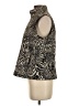Nine West 100% Polyester Animal Print Gold Vest Size S - photo 5