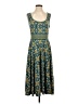 Max Studio Paisley Teal Casual Dress Size S - photo 1