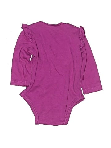 Guess Baby Long Sleeve Onesie (view 2)