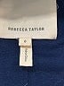 Rebecca Taylor 100% Leather Solid Blue Jacket Size 6 - photo 6