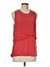 3.1 Phillip Lim 100% Cotton Red Sleeveless Blouse Size 6 - photo 1