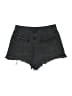 TGLA Black Denim Shorts Size 25 waist - photo 2