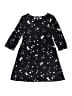 Justice 100% Polyester Stars Black Dress Size 8 - 10 - photo 2