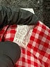 Zara Checkered-gingham Red Casual Pants Size XS - photo 5