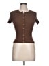 Altar'd State Brown Short Sleeve Top Size L - photo 1