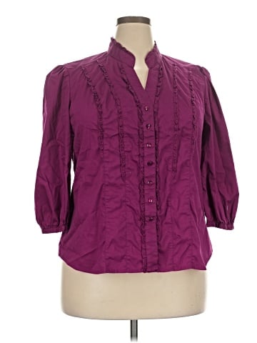 George 3/4 Sleeve Blouse (view 1)