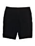 Etcetera Solid Black Athletic Shorts Size 12 - photo 2